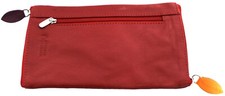 Double Sided Glasses Case for Two Pairs with Zipper. Quality Full Grain Leather.