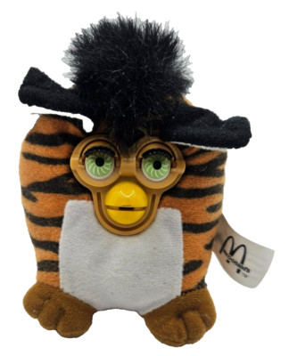 Furby - Tiger - 2000 McDonalds - Stofftier - ca. 10 cm - Sammlerstück - Original