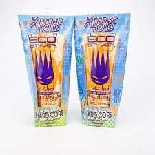 Xtreme Hold Eco Styler Get Glued Water Resistant Styling Gel Lot of 2 Hardcore