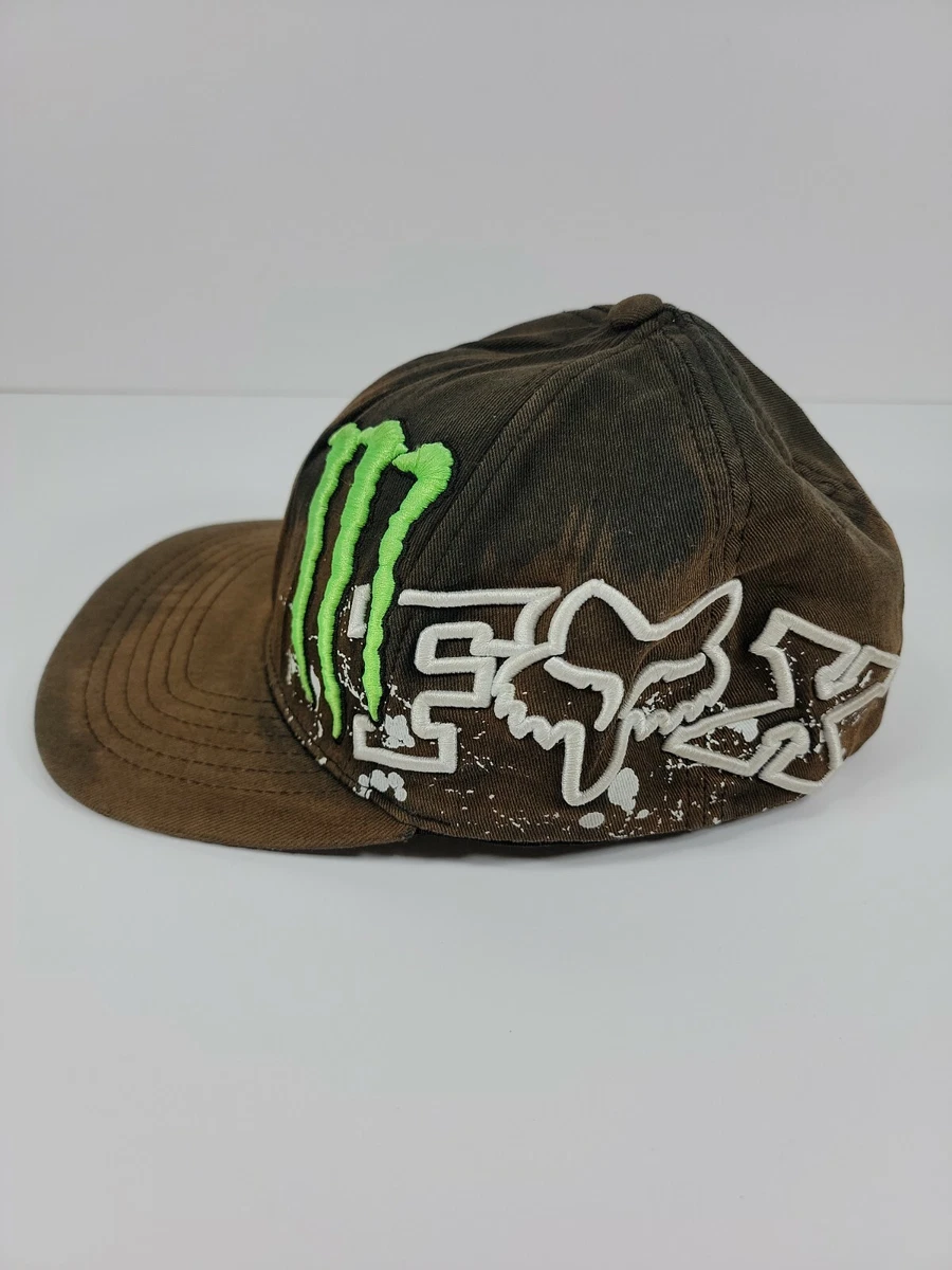 Fox Racing Monster Energy Ricky Carmichael 4 FlexFit Embroidered
