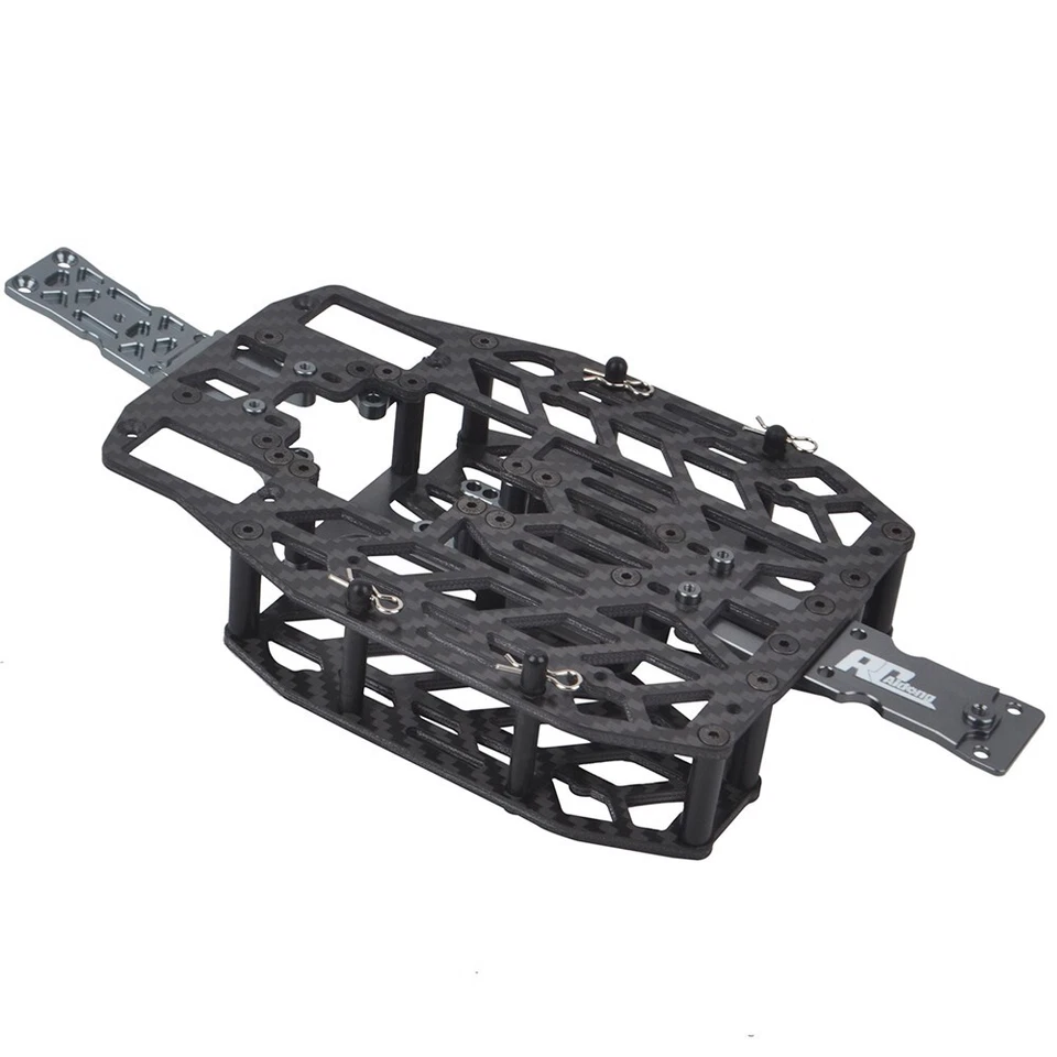 Carbon RC Chassis kit for Traxxas 1/16 E-Revo Slash 4WD Summit E-Revo VXL Parts - Image 4 of 4