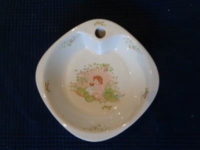 Old Plate Of Baby Porridge Sylver Baby Porcelain De France Paris Ebay