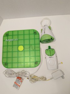 Angelcare-AC601-Movement-Sensor-and-Sound-Monitor-Parent-Unit-Green-Tested-Works