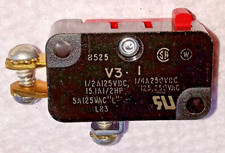 Honeywell V3-1 SPDT 5A 120Vac Micro Switch Screw Termination NOS Vintage