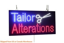 Tailor Alterations Neon Sign LED Open Sign Store Sign Business Sign Window Sign
