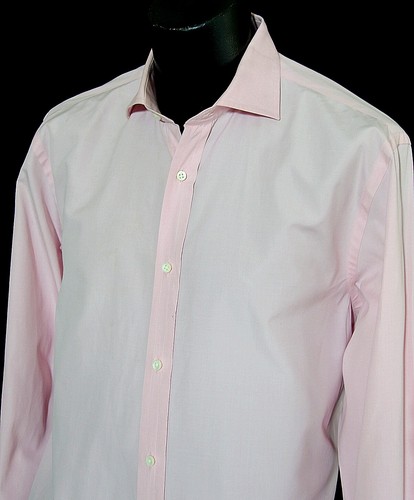 Ralph Lauren Black Label French Cuff Shirt 17-36 Made in Italy - Picture 3 of 6
