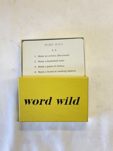Vintage 1967 Milton Bradley Board Game No. 5625 “WORD WILD” - Picture 4 of 10