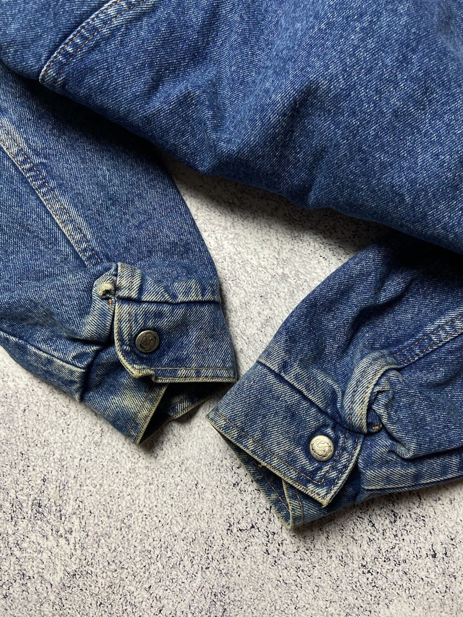 Vintage 90s Quiksilver Denim Jacket Jeans Australia Surfing Vintage 90s Quiksilver Denim Jacket Jeans Australia Surfing
