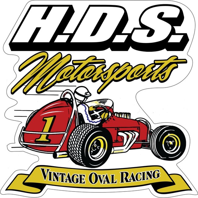 Vintage 50's Sprint Car Racing Decal Sticker USAC Champ eBay