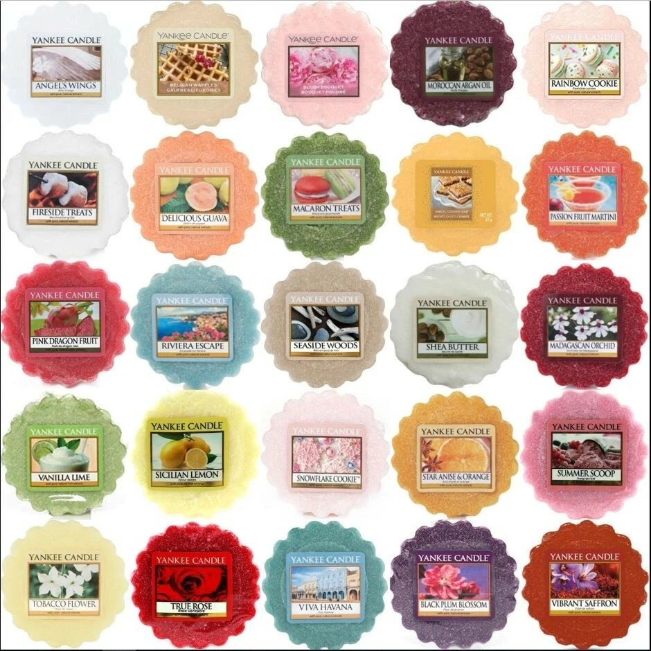Yankee Candle Scented Wax Tart Melt Variety Same Day Dispatch