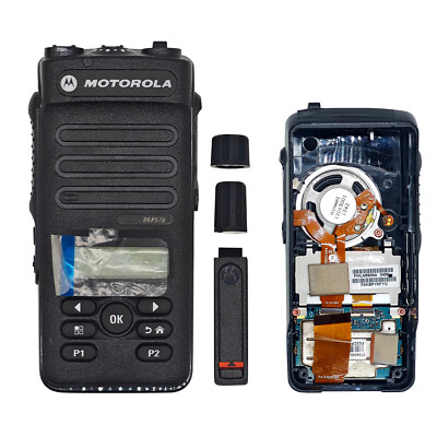 Housing Case for Moto XPR3500 DEP570 Cover w LCD& Keypad Keyboard & Flex Speaker