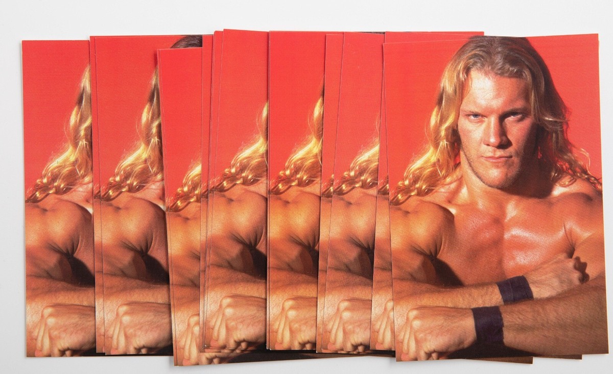 Chris Jericho WCW/nWo Panini Photocards 4x6 Rookie Photo