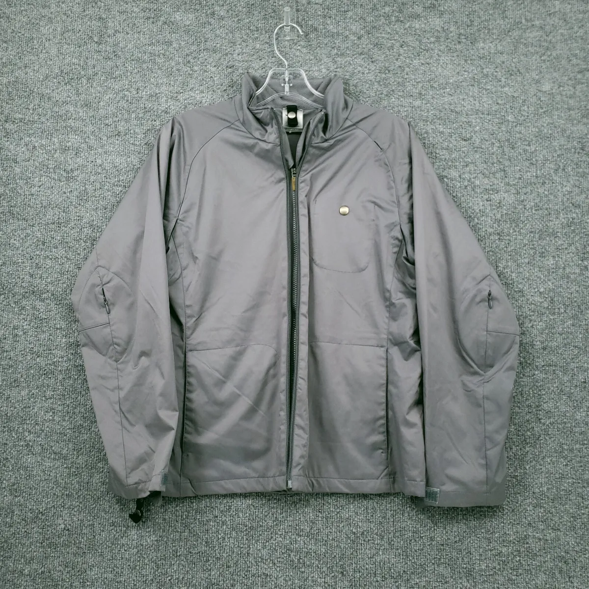 old NIKE poly fullzip vest CLIMA FIT ベスト - ベスト