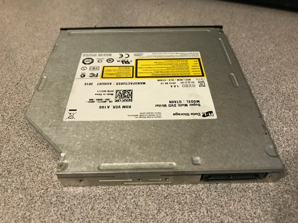 Unidad óptica SATA DVD-RW Dell OptiPlex 7010 7020 9010 9020 SFF 13 mm genuina OEM Foto 2 de 3