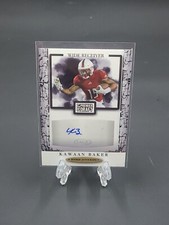 2021 Kawaan Baker SAGE Premier Draft ROOKIE Autograph Black #A79 