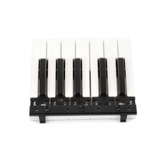 Electronic Keyboard Key Assembly Glossy Finish Piano Key Replacement