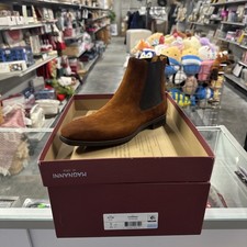 MAGNANNI “RILEY” Chelsea Boots Cognac Size 7 M US 39 EU MSRP $399