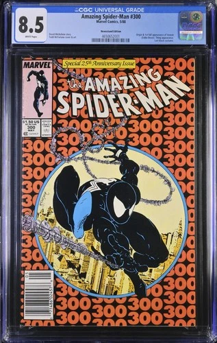 Amazing Spider-Man #300 CGC 8.5 Newsstand Excellent Looking Book! 1st App Venom
