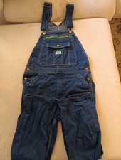 Liberty Denim Overalls Dungarees 32x30 Blue Cut Off