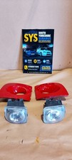 Subaru Impreza Hawkeye Front Fog Lights with Surrounds Left and Right