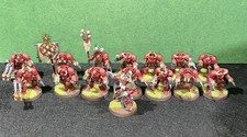 Warhammer 40,000 Chaos Space Marine 15 Terminators - Converted Painted