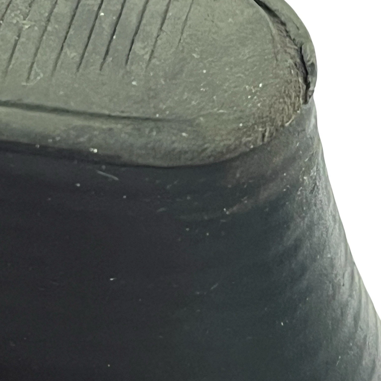 Scarpe Coach and Four nere tacco grosso elasticizzato vamp slip on donna 8 1 2