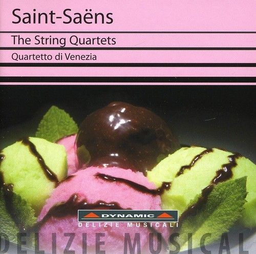 Audio Cd - Camille Saint-Saens - String Quartets - Dynamic -D- Neu-image