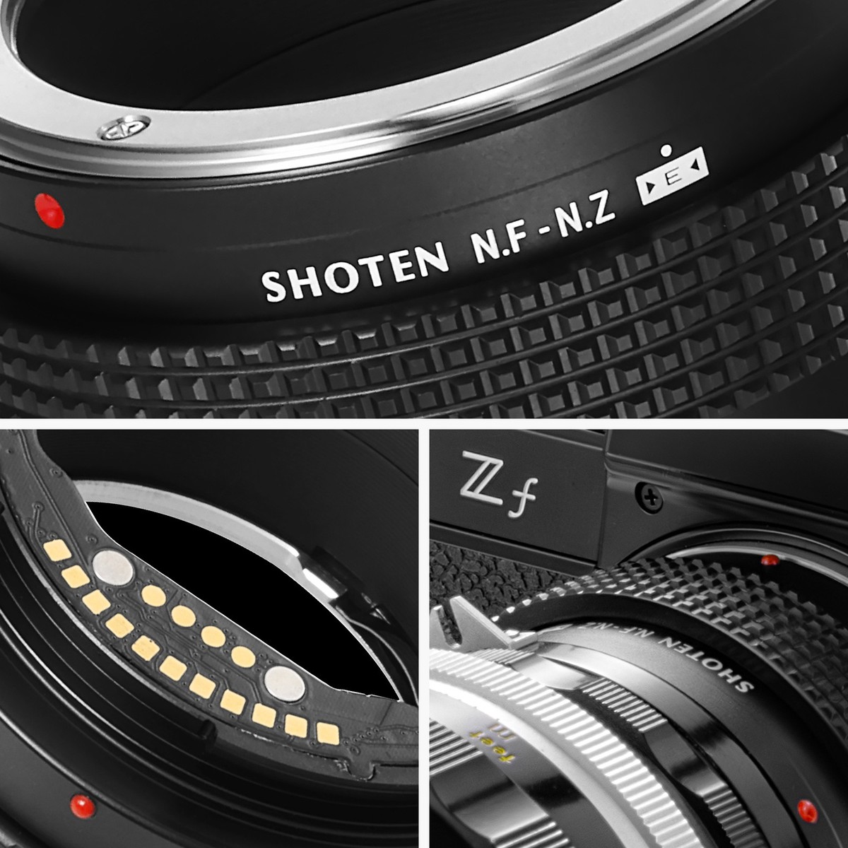 SHOTEN Electronic Adapter Nikon F AI lens to Nikon Z Z6 Z7 Zf Z8