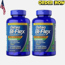 2 PACK Osteo Bi-Flex Joint Health, Triple Strength Turmeric 220 Ct. X 2 440