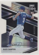 2020 Panini Elite Extra Edition 203rd Decade Die-Cut /203 Alex Santos #72 2id