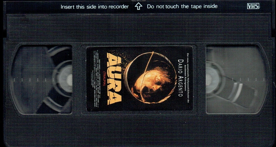 (FSK 18) VHS Videokassette - Aura - Trauma - Regie: Dario Argento - Bild 2 von 3