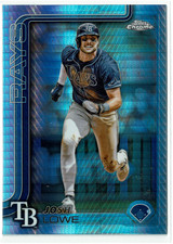 2025 Topps Chrome - Josh Lowe #111 Prism Refractor