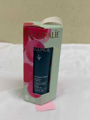 NIB 2PCS Caudalie Instant Detox Mask 0.5fl oz & Beauty 1fl oz Cosmetic