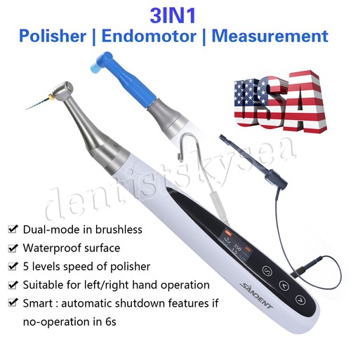 Dental 3in1 Endo Motor Apex Locator/Endo Heated Pen Obturation System Heated Tip - Picture 13 of 39
