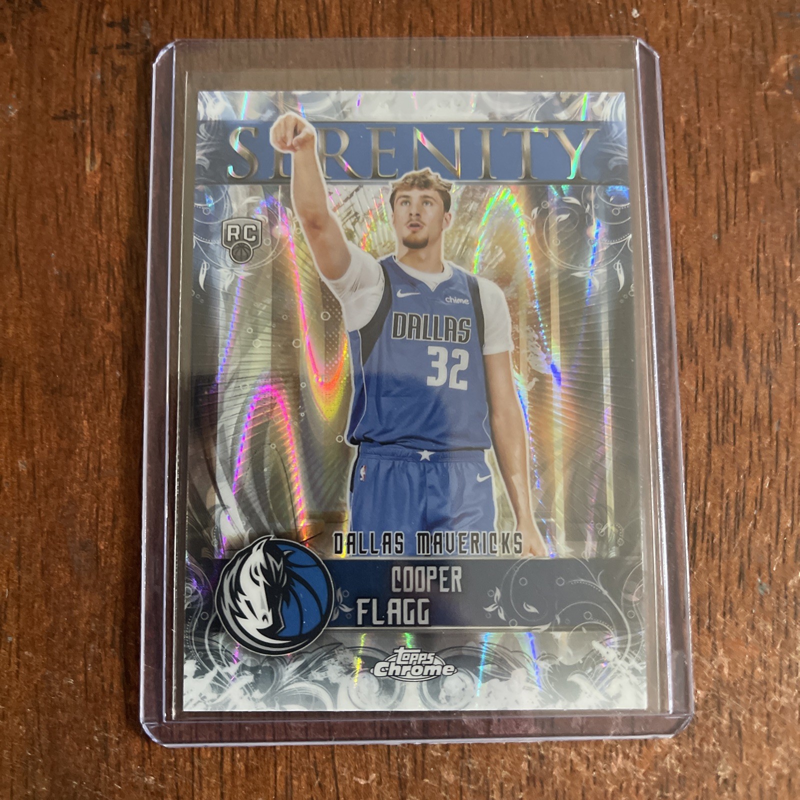 Cooper Flagg Rookie Refractor RayWave Serenity #SY-11 2025-26 Topps Chrome (RC)