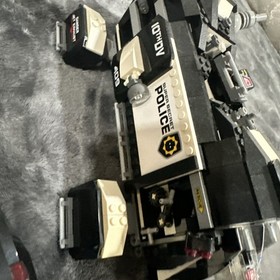 LEGO 70815-Lego MovieSuper Secret Police Dropship, Used, W EXRTRAS READ