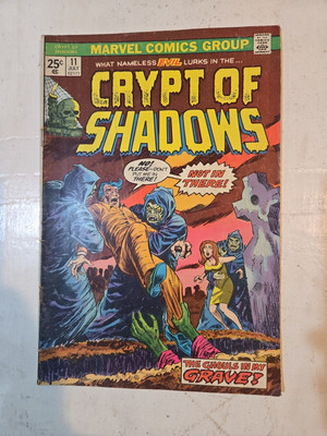 Marvel Comic: Crypt of Shadows. The Ghouls in my Grave! #11 1974