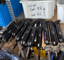 orig Mercedes W126 W116 R107 Federbein Sto&szlig;d&auml;mpfer Niveauregulierung hinten