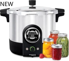 Presto 02154 Precise 16-Quart Digital Pressure Canner, NEW
