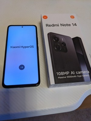 Xiaomi Redmi 14C 128GB, Schwarz, ohne Simlock