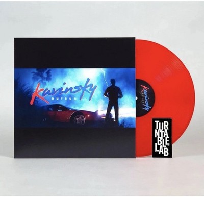 Kavinsky - Outrun Transparent Red Vinyl LP Turntable Lab Exclusive 356/500
