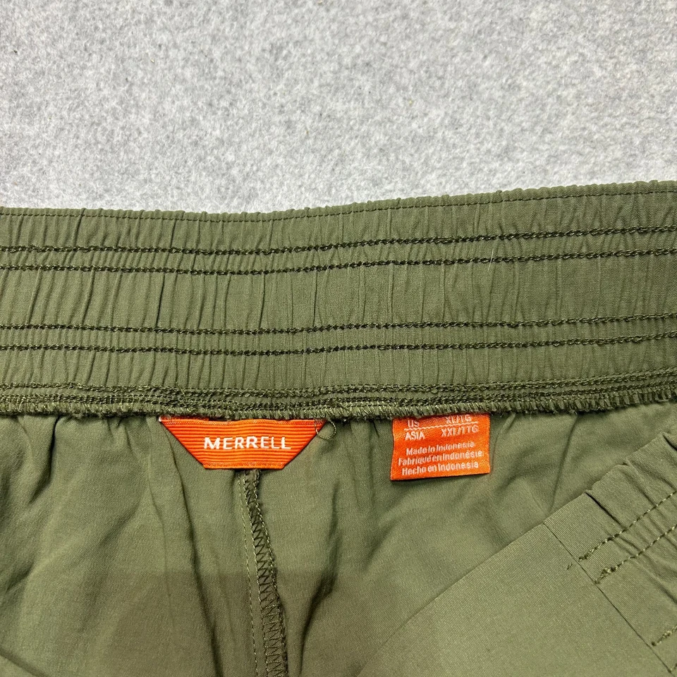 Pantalones Jogger Merrell Hayes Para Mujer XL Verde Pierna Cónica Elastizados Bolsillo con Cremallera Foto 3 de 4