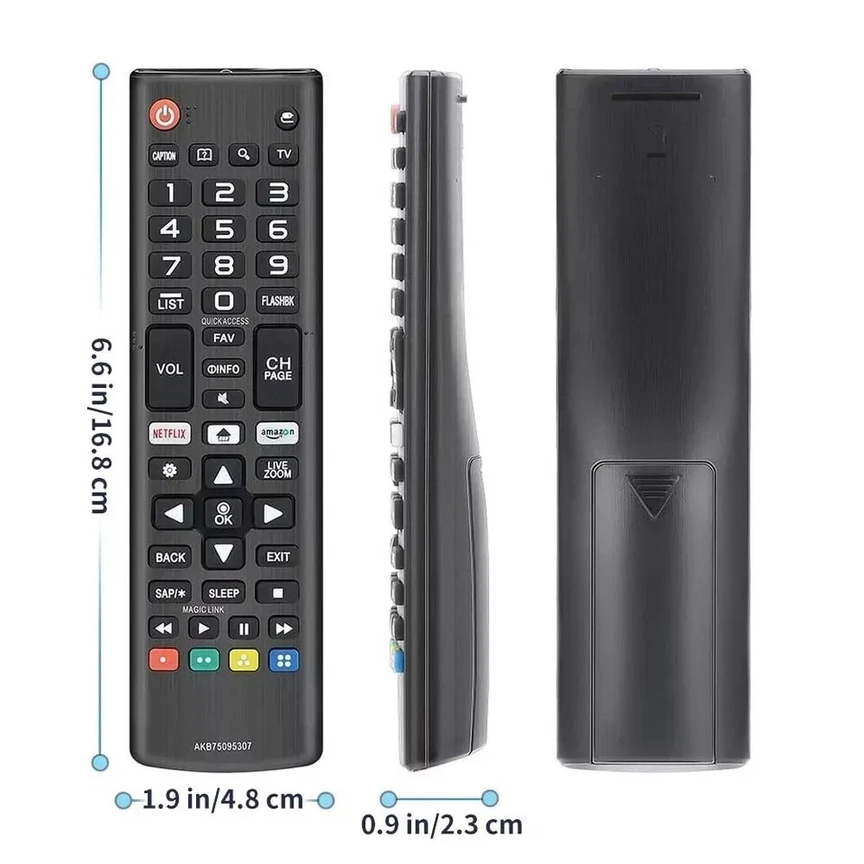 Mando A Distancia Universal 4 En 1 Re-Flix - Preprogramado, Compatible Con TV MIIA MT39A02, Pilas AAA No Incluidas