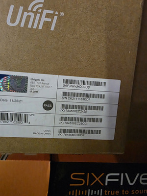 Ubiquiti UniFi UAP nanoHD-3-US Wireless Controller, 1 Gbps Gigabit Ethernet