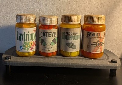 Fallout Inspired Bottle Props *Unofficial* Lot of 4!