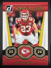 2024 Donruss Champ is Here #11 Drue Tranquill Kansas City Chiefs