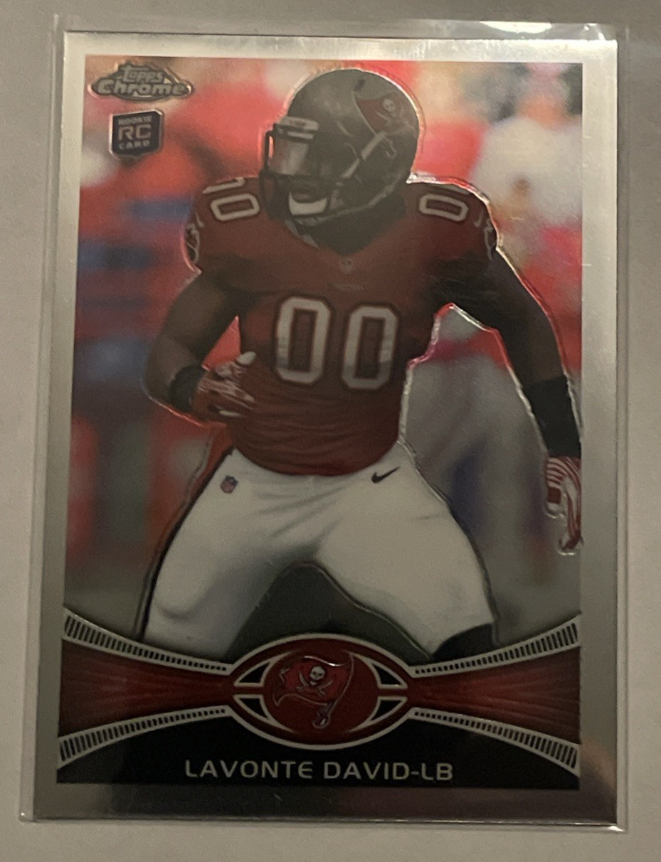 Lavonte David 2012 Topps Chrome - #198 (RC) Tampa Bay Buccaneers