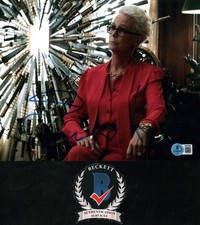 Jamie Lee Curtis Signed Autographed Knives Out 8x10 Photo Queen Actress BAS COA
