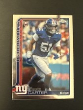 2025 Topps Chrome Football Abdul Carter Base Rookie Card #350