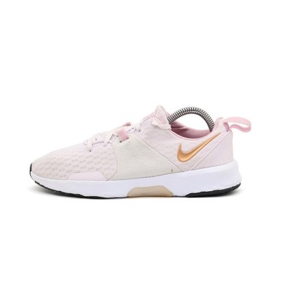 Nike Damen Runallday Sportschuhe Rosa/Gold Synthetik Niedrig Laufschuh EU 36.5